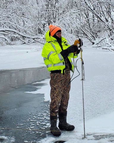 Neither snow nor rain nor heat nor gloom of night stays these hydrotechs from the swift completion of their appointed…